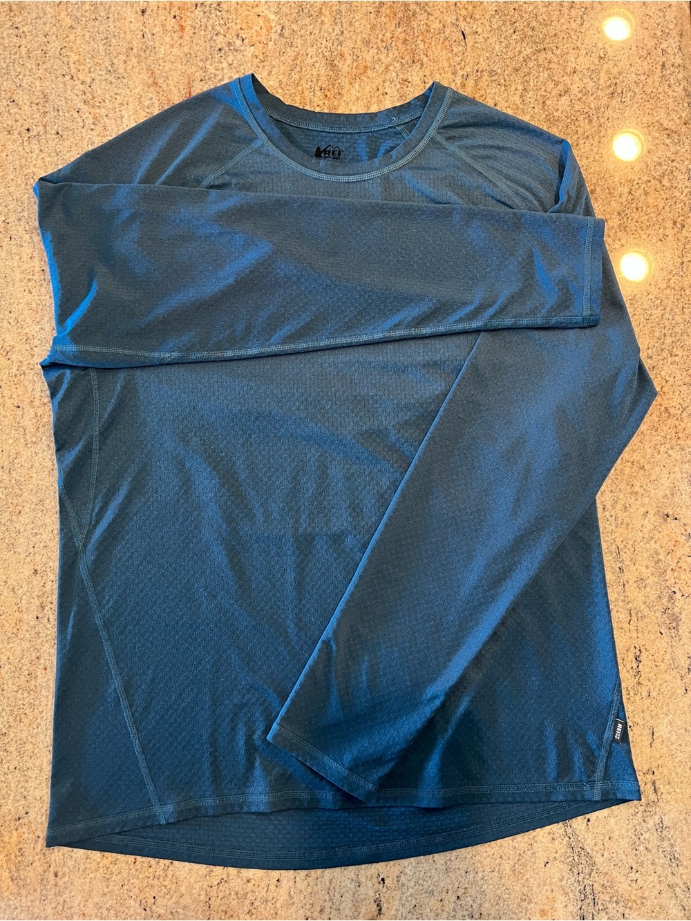 REI Men's Long-Sleeve Performance Shirt - Blue
